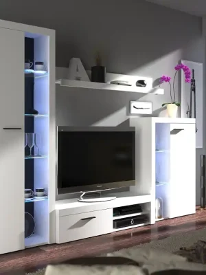 Zlevněný Obývací sestava Rumba - bílá